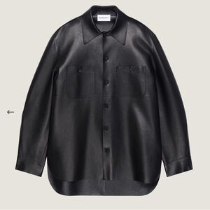 Givenchy Men's Couture Seam overshirt in leather
